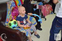Anak – anak dari rumah sakit “Children’s Cancer Hospital 57357” sudah menerima hadiah dari FBS